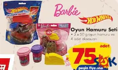 BARBİE/HOT WHEELS OYUN HAMURU SETİ 2X50 G fiyat ve kampanya bilgisi